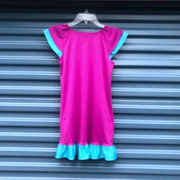 Girls Dress . Size: {4-12} . Frozen II - Anna & Elsa ....... Pre Owned - Picture 2 of 3